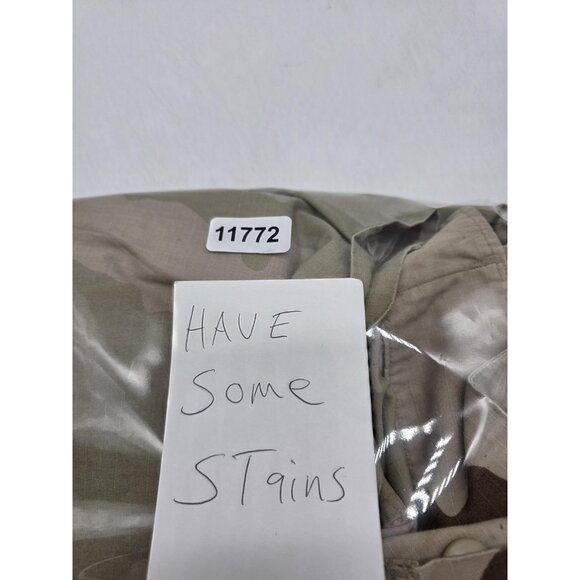 Vintage US Military Coat Mens Large Regular Desert Camouflage Camo Ripstop 90s - Picture 14 of 14